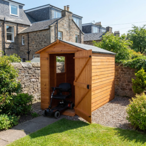 mobility scooter shed