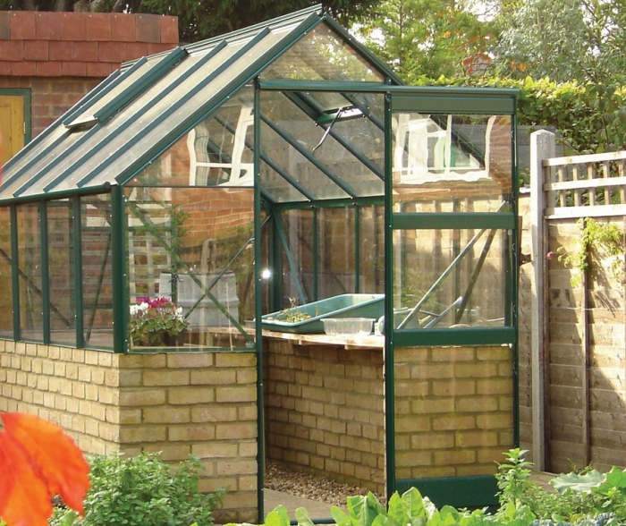 Greenhouses Dwarf Wall 6’3 Wide BARRAS GARDEN SHED COMPANY