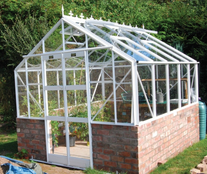 Greenhouses Dwarf Wall 8’5″ BARRAS GARDEN SHED COMPANY