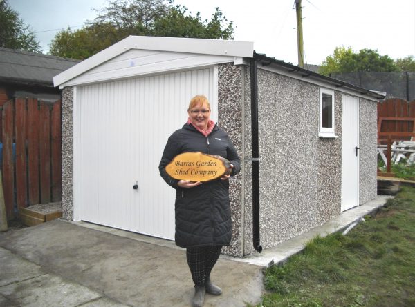 Concrete Garages - Barras Garden Shed Company Glasgow
