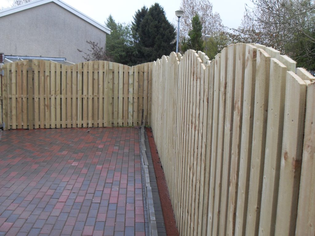 Double Sided fence - Barras Garden Shed Company Glasgow