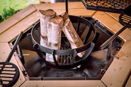 Firewood ring