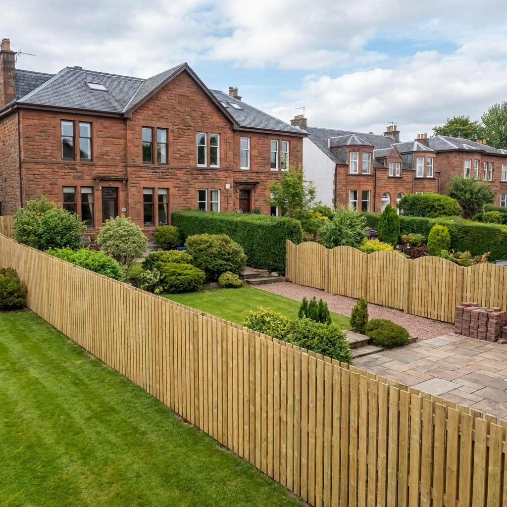 Double Garden Fencing
