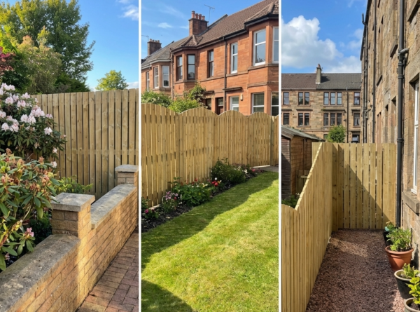 Garden fencing customer samples